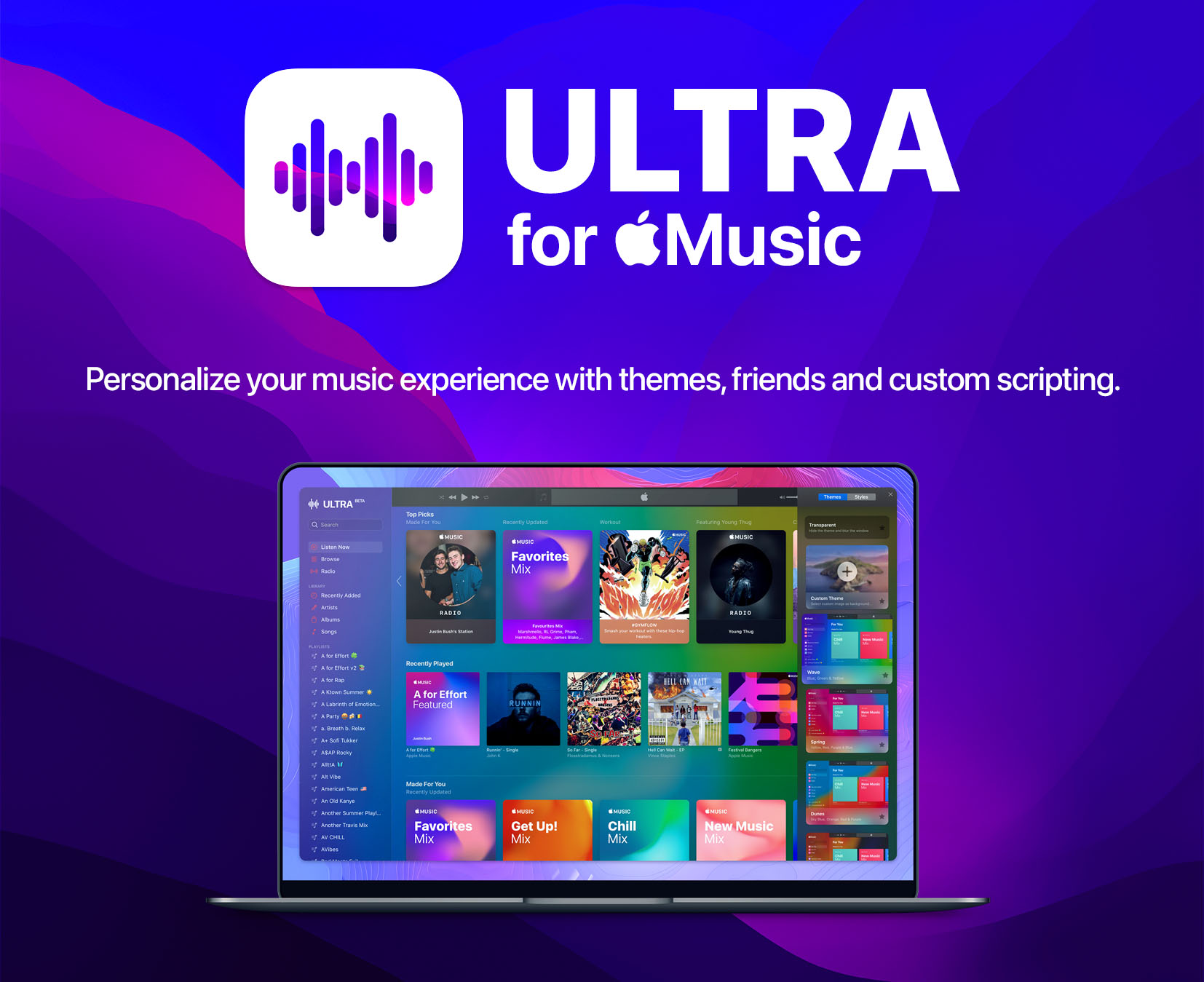 Ultra for Apple Music