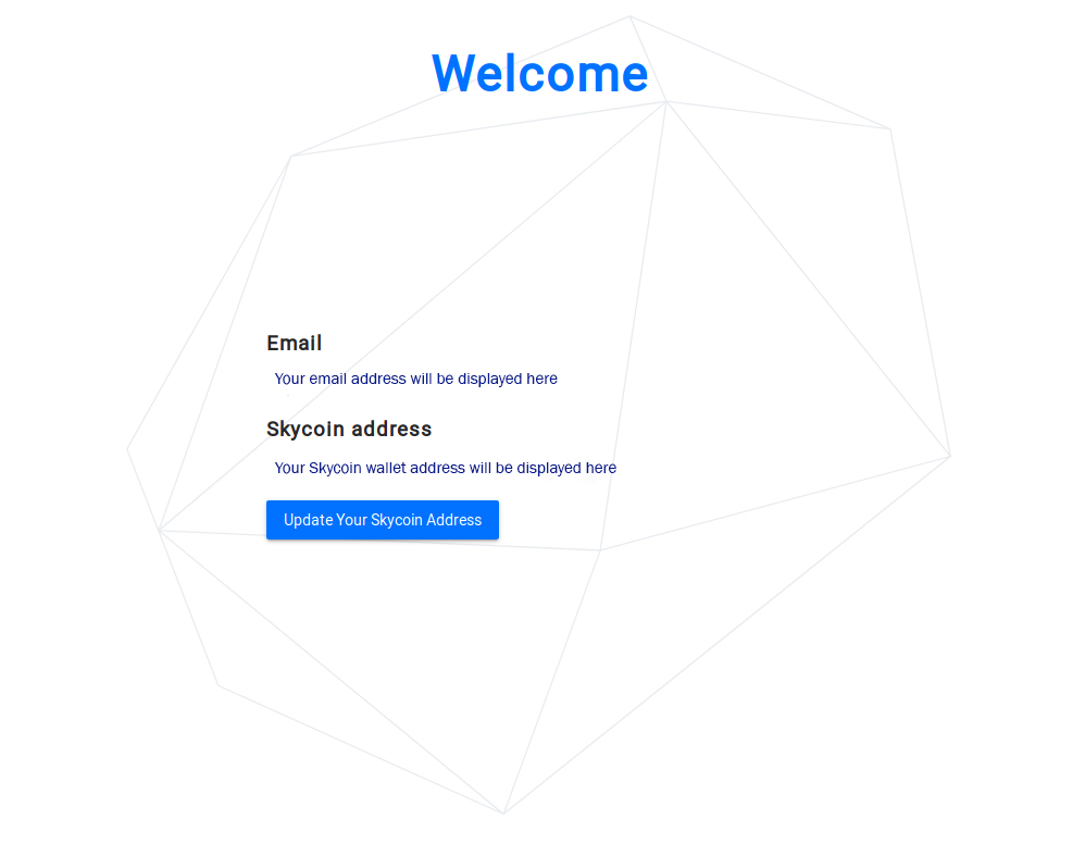 Updating the Skycoin wallet reward address.