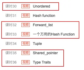 C++11&14缺失部分