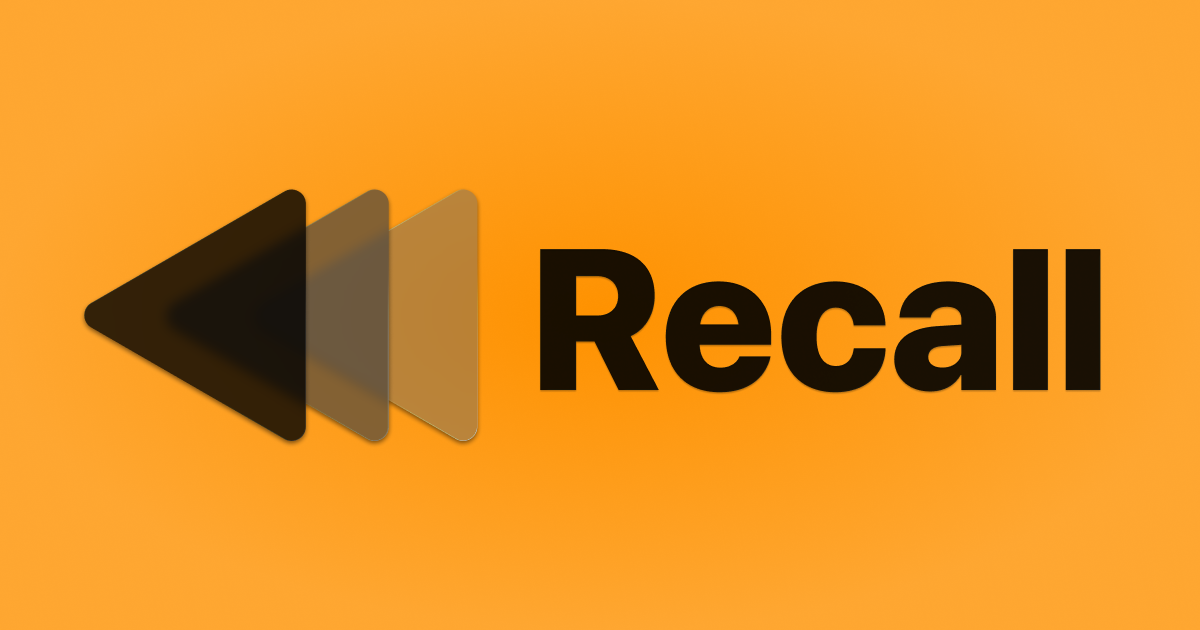 Recall