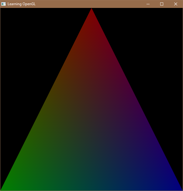 Color Triangle With Alpha