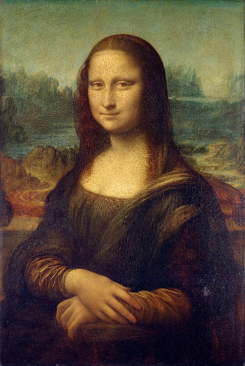 Original Mona Lisa Image at 345x515px