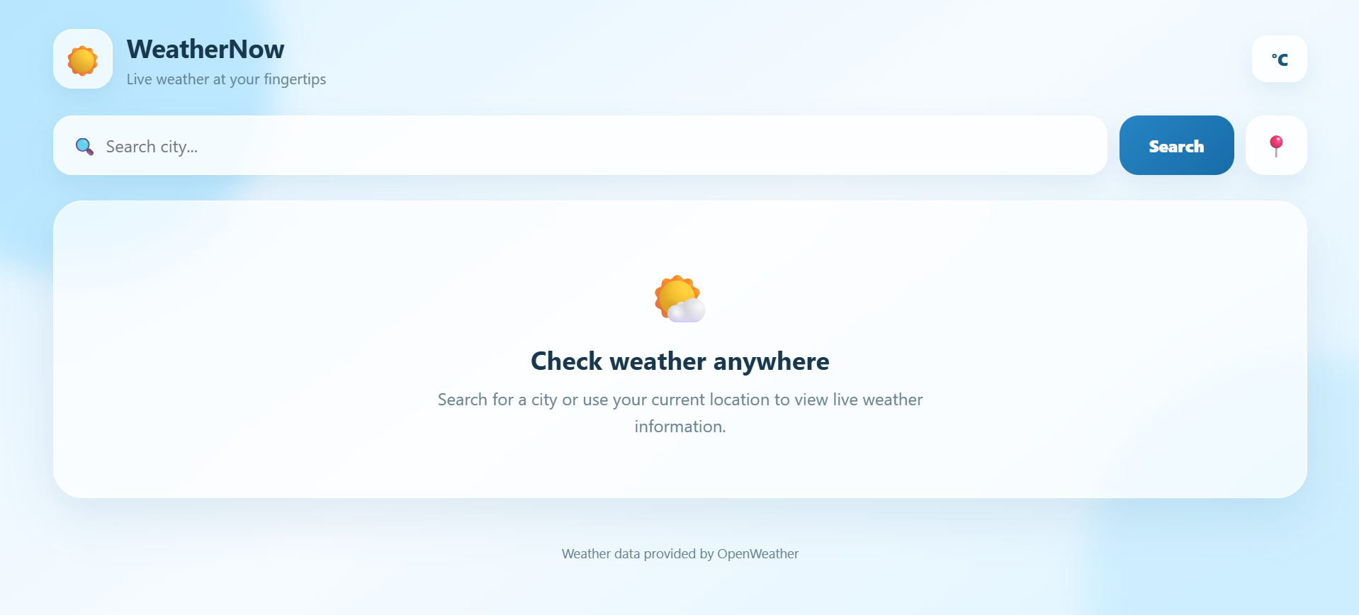 WeatherNow preview 1
