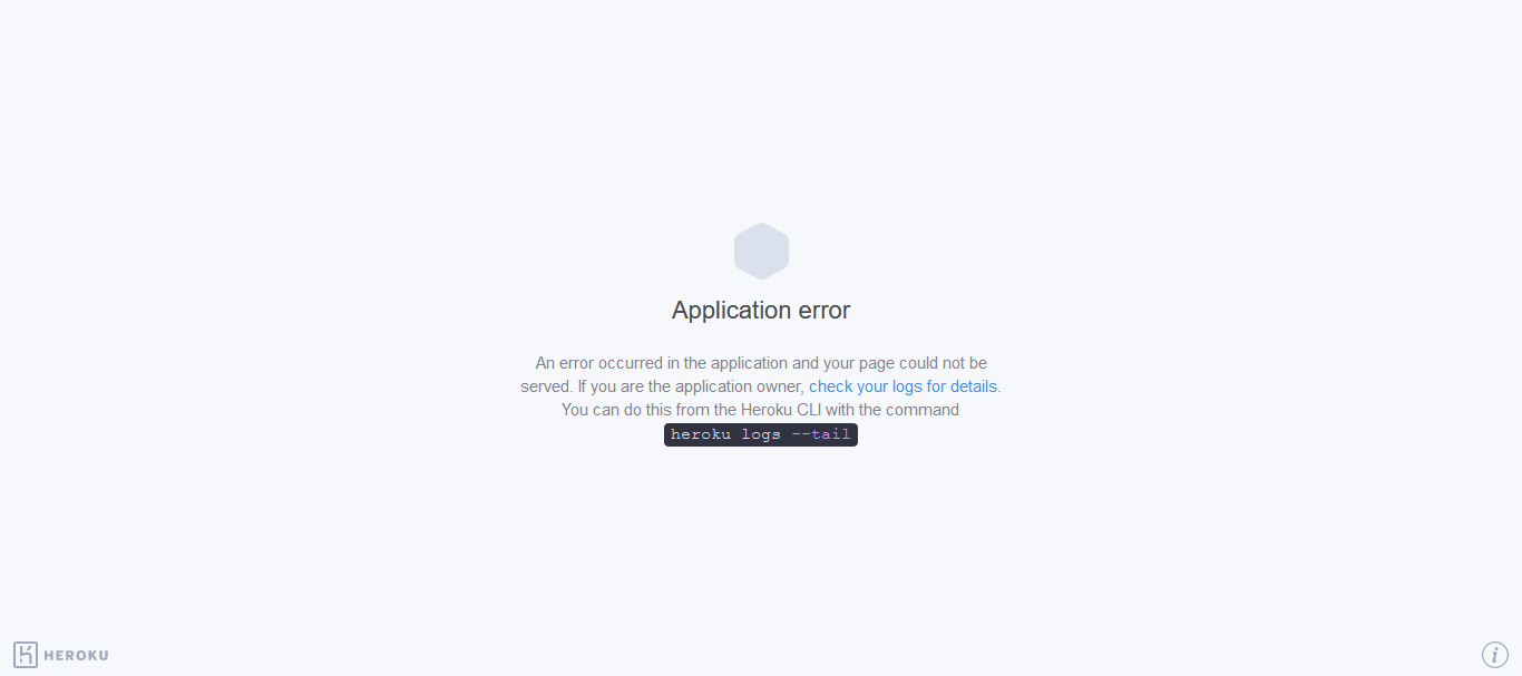 Heroku-Error