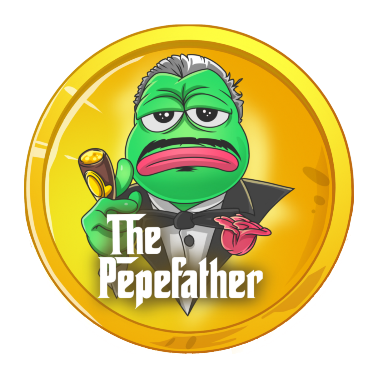 The PepeFather logo