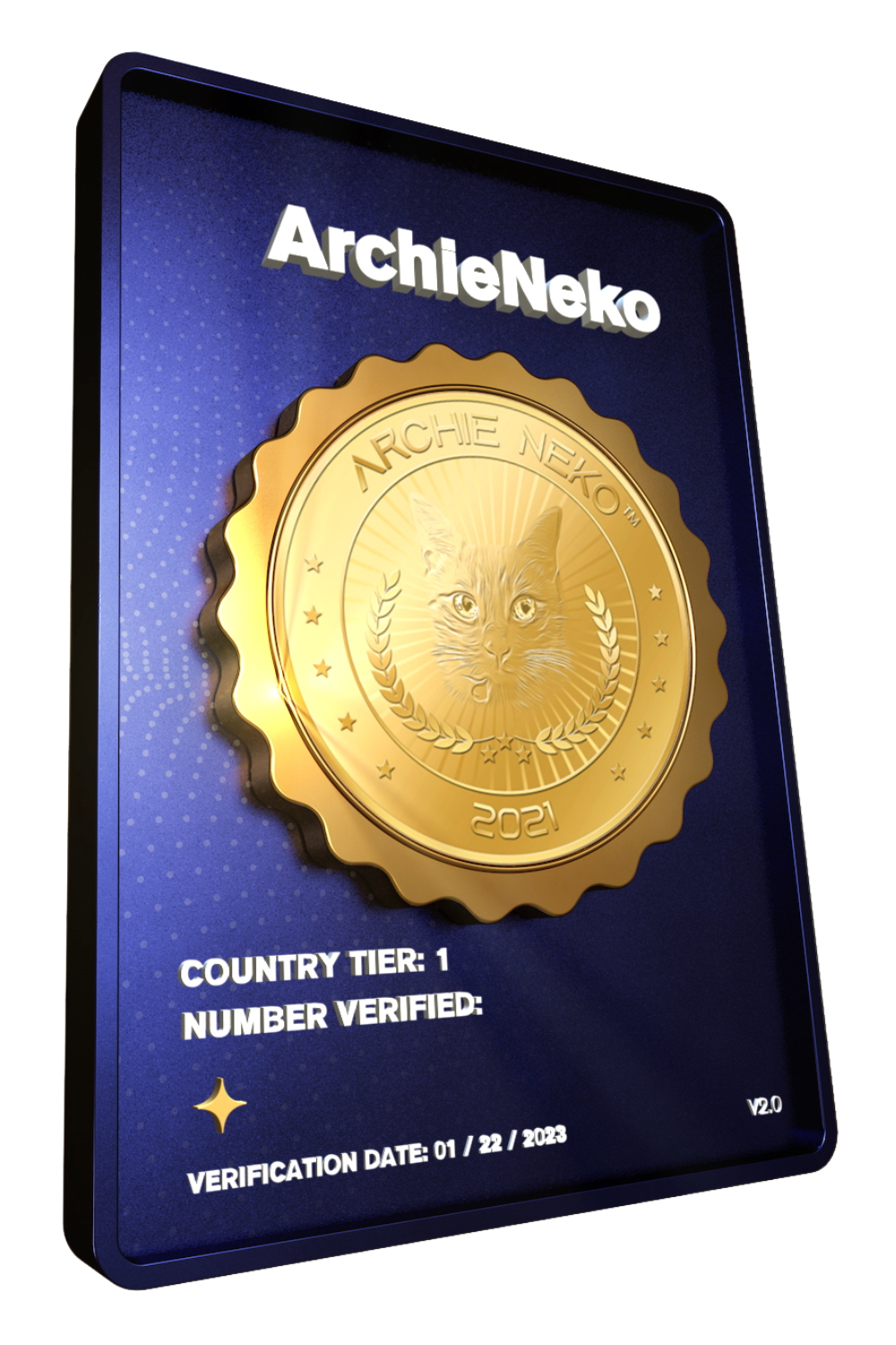 ArchieNeko verification NFT