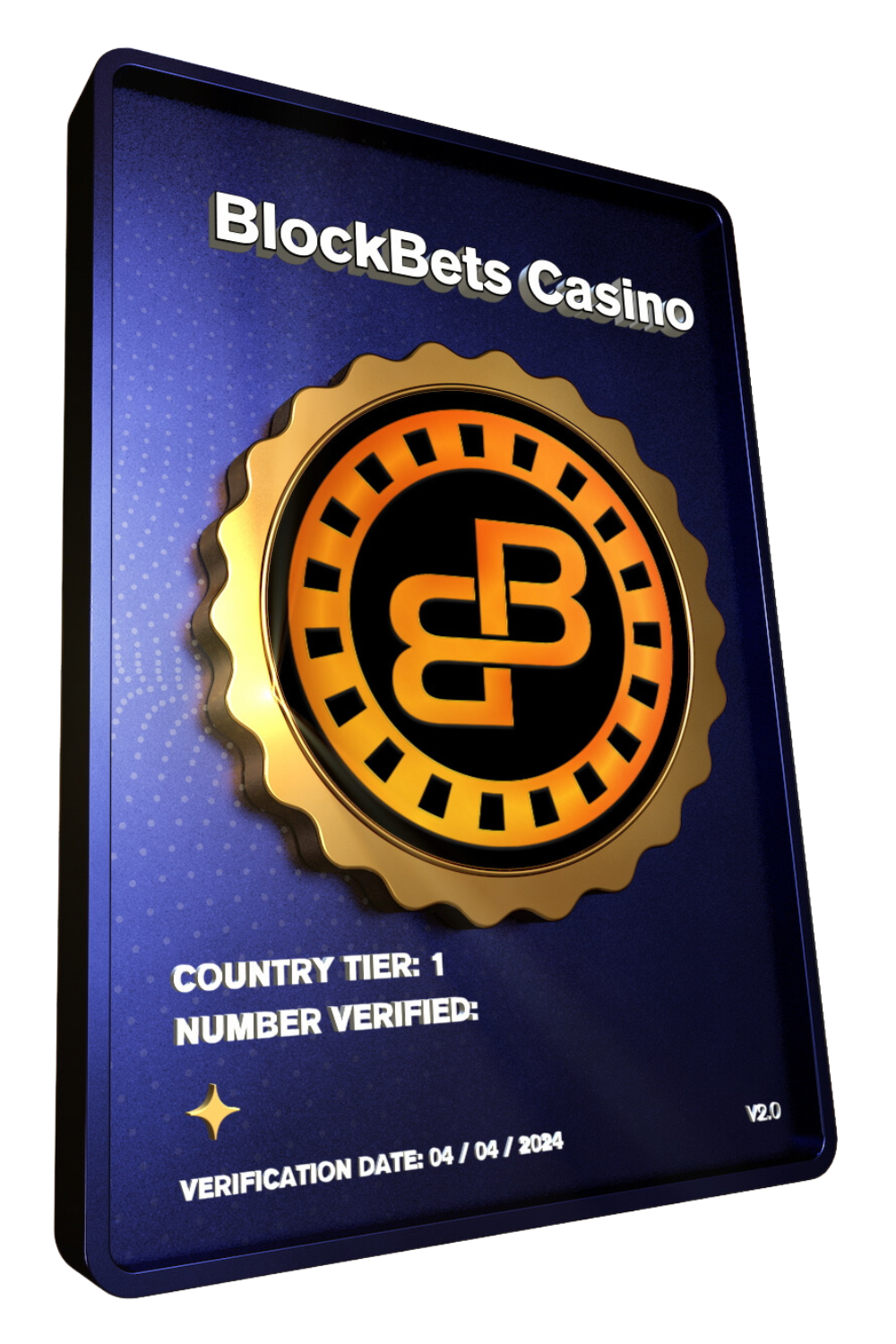 BlockBets Casino verification NFT