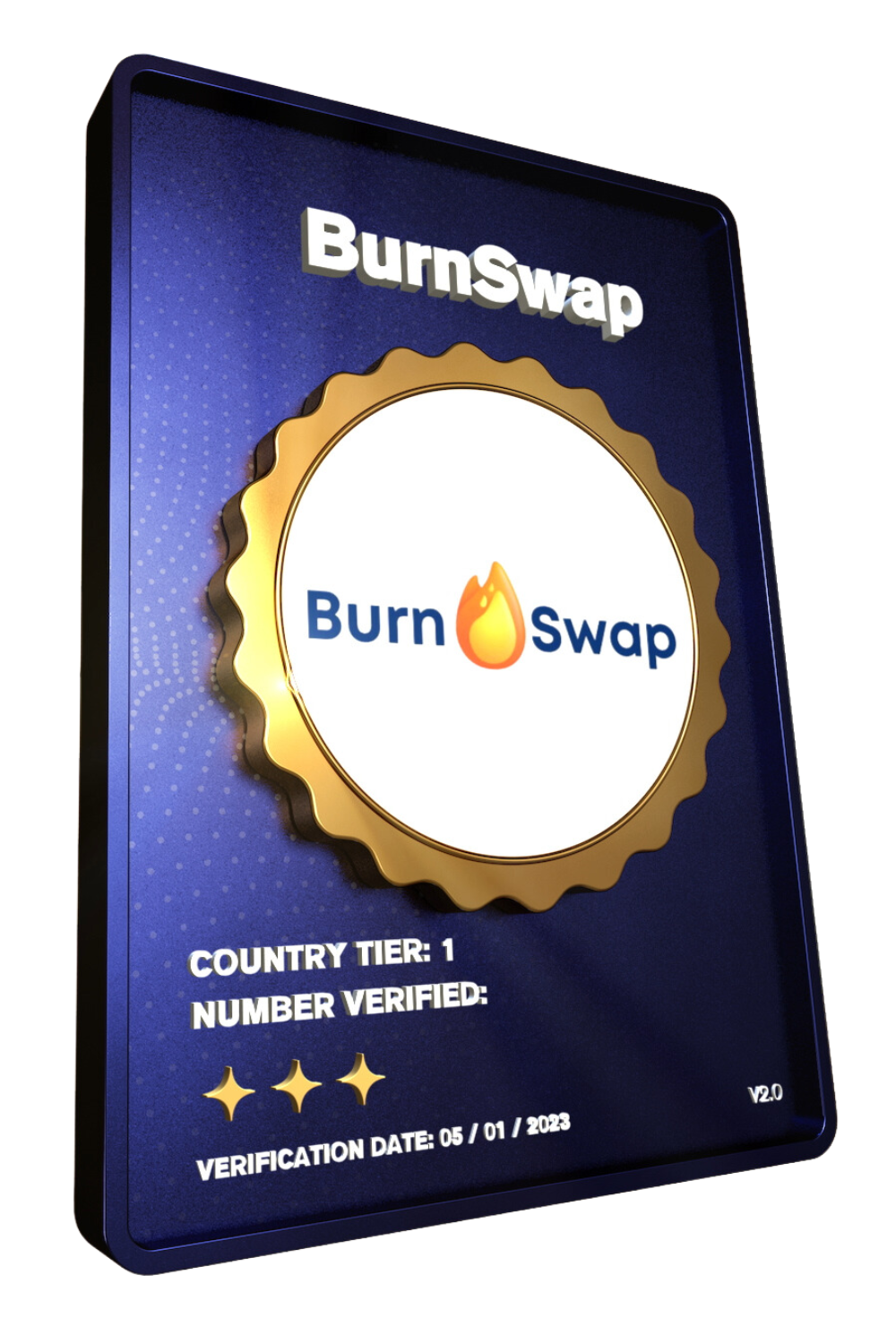 BurnSwap verification NFT
