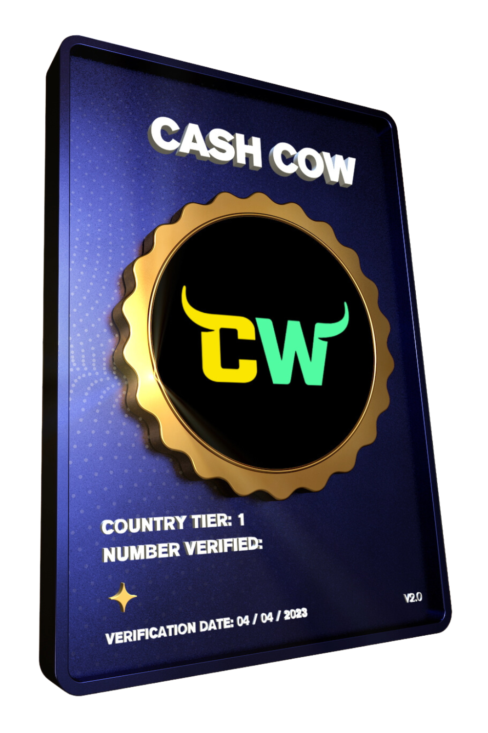 Cash Cow verification NFT