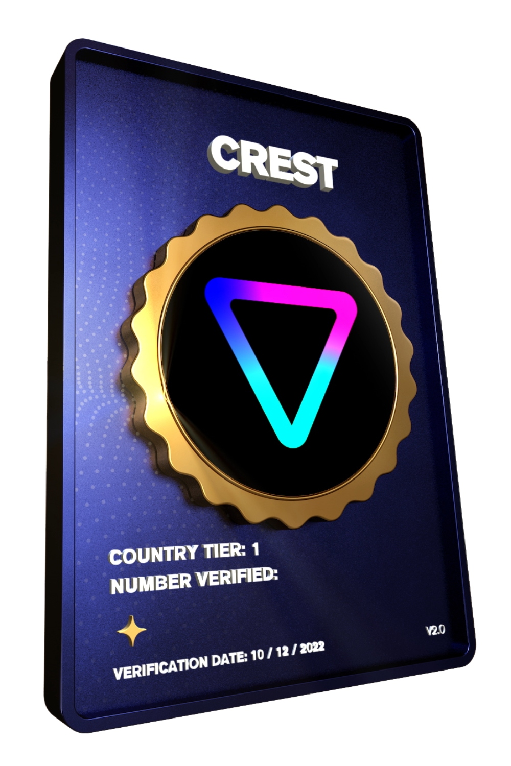Crest verification NFT