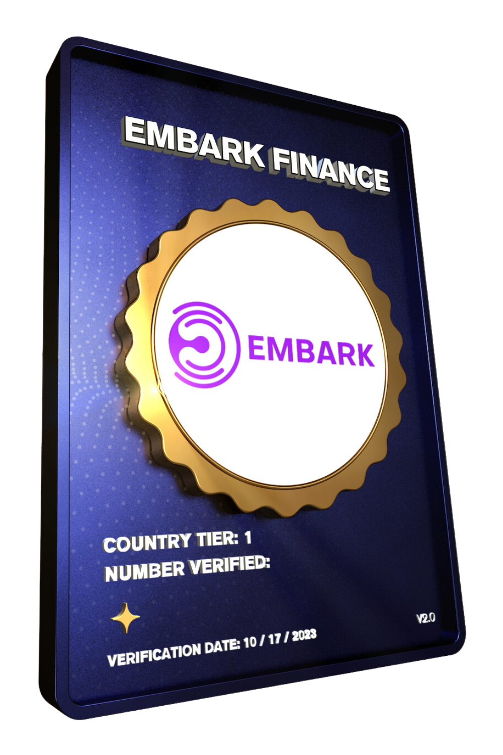 Embark Finance verification NFT