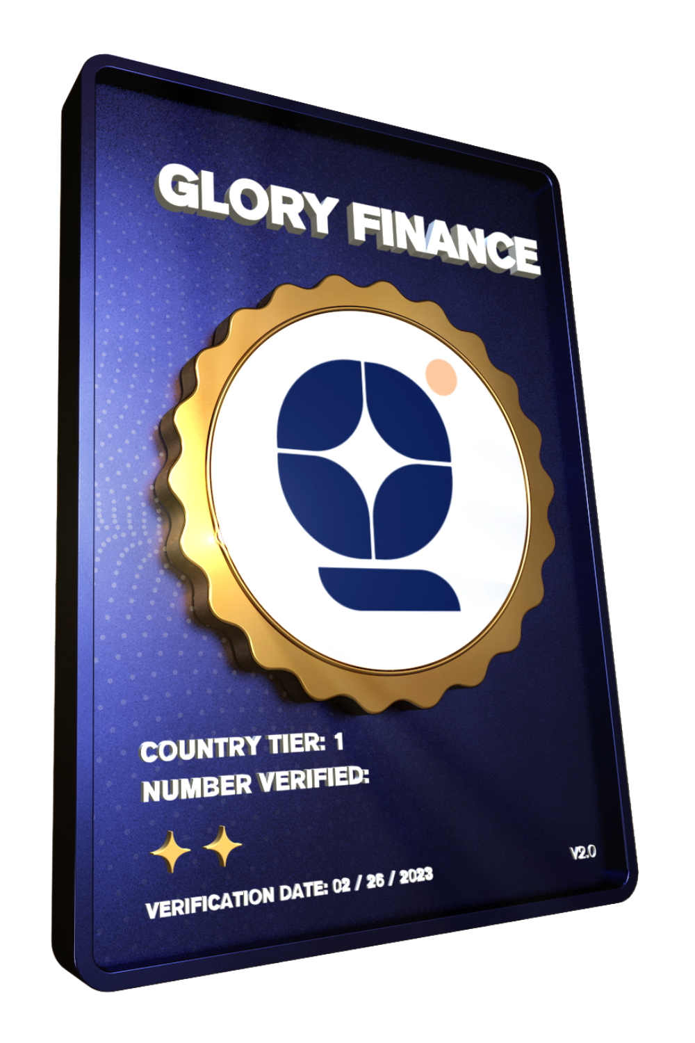 Glory Finance verification NFT