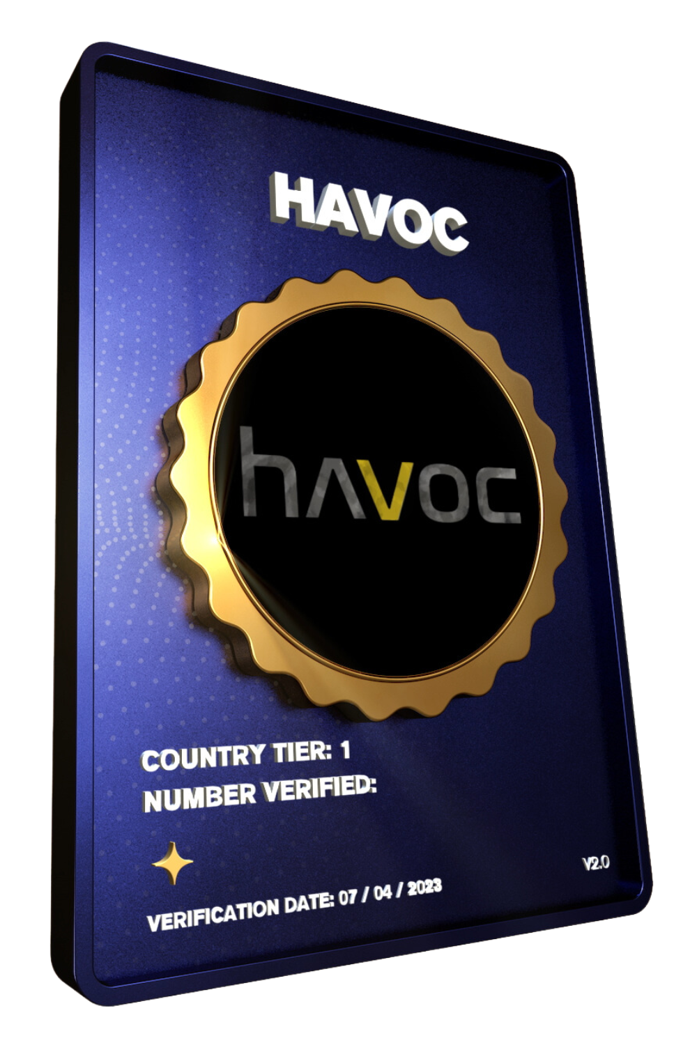 HAVOC verification NFT