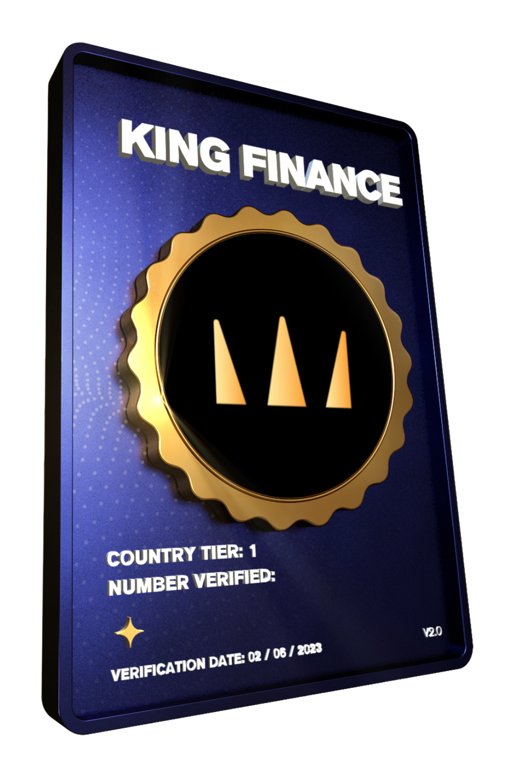 King Finance verification NFT