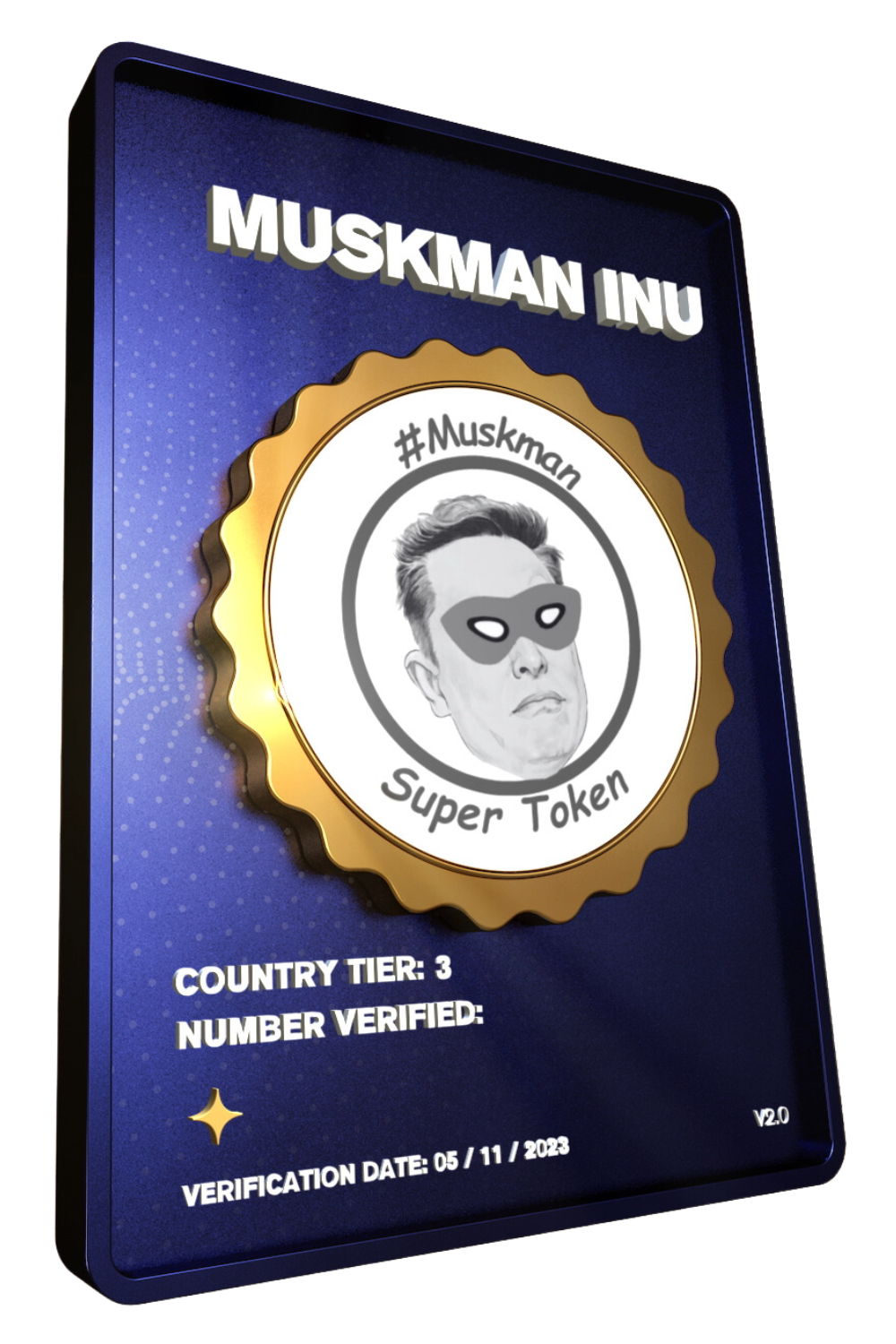 Muskman INU verification NFT