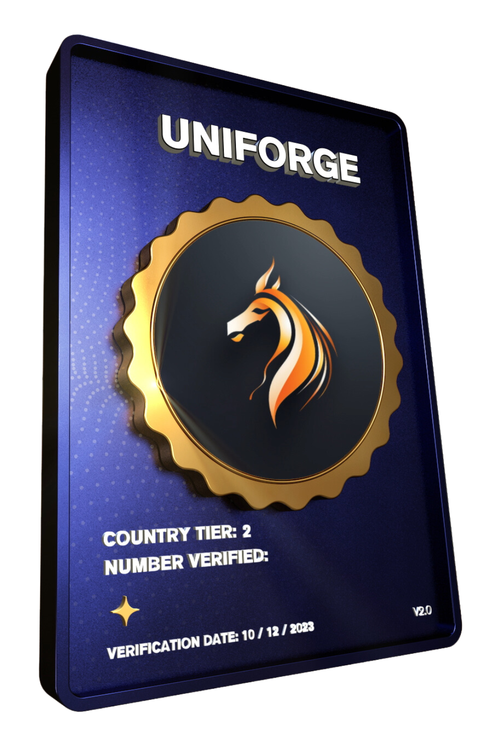Uniforge Network verification NFT