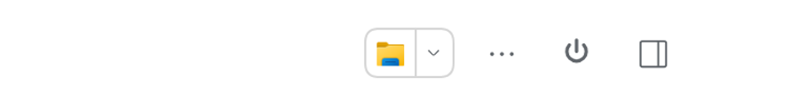 Header power button