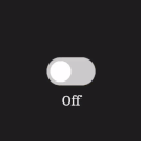 Gif of switch toggle button