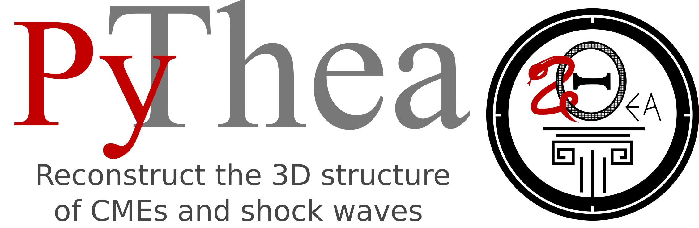 PyThea: A software package to reconstruct the 3D structure of CMEs and shock waves logo