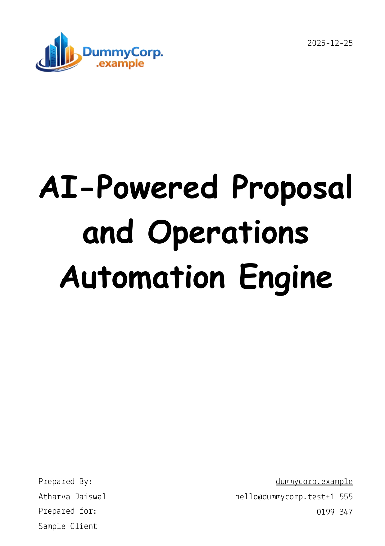 AI Proposal Engine