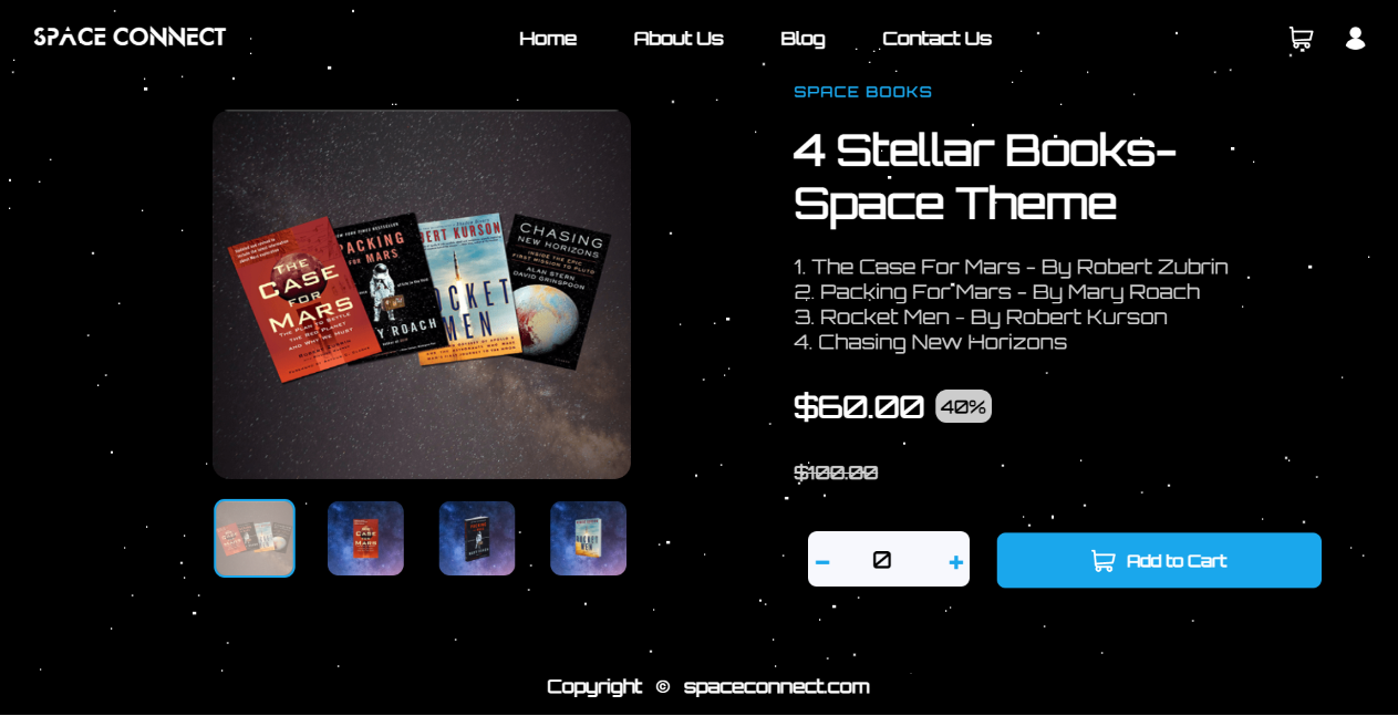 Space Books Page