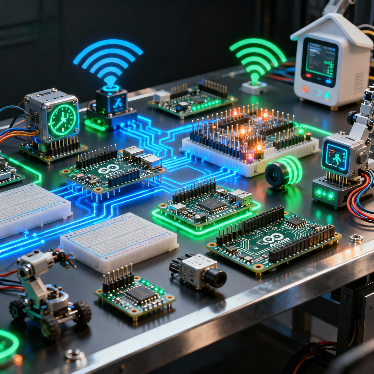 IoT & hardware kits — ESP32, Arduino, sensors