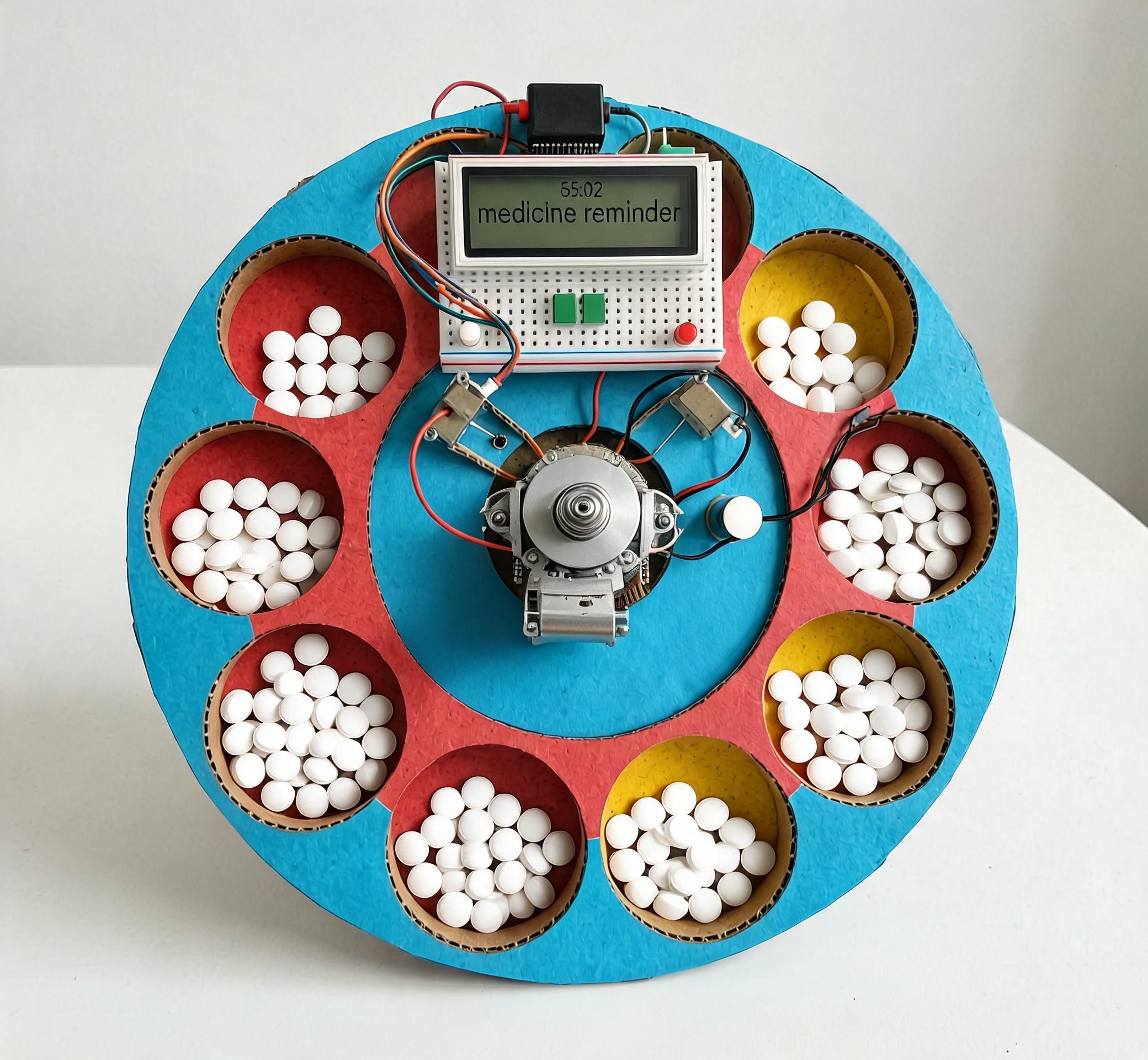 Smart Pill Reminder and Automatic Medicine Dispensing System