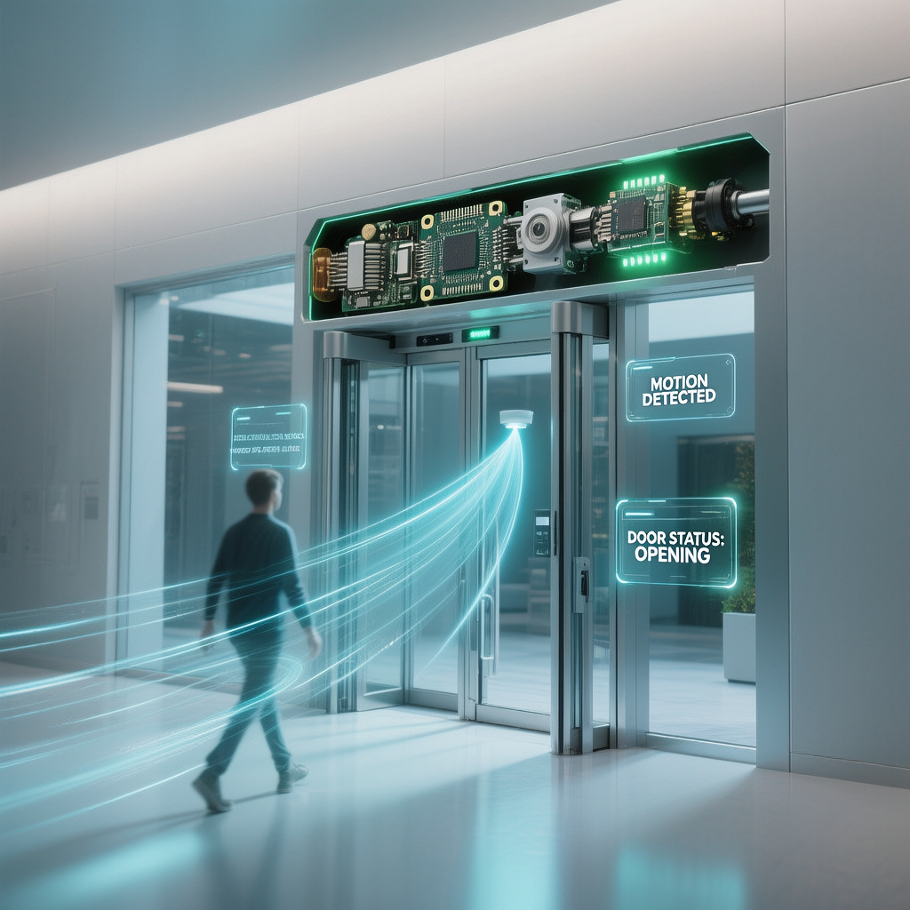 Smart Auto Door System Using Motion Detection 2