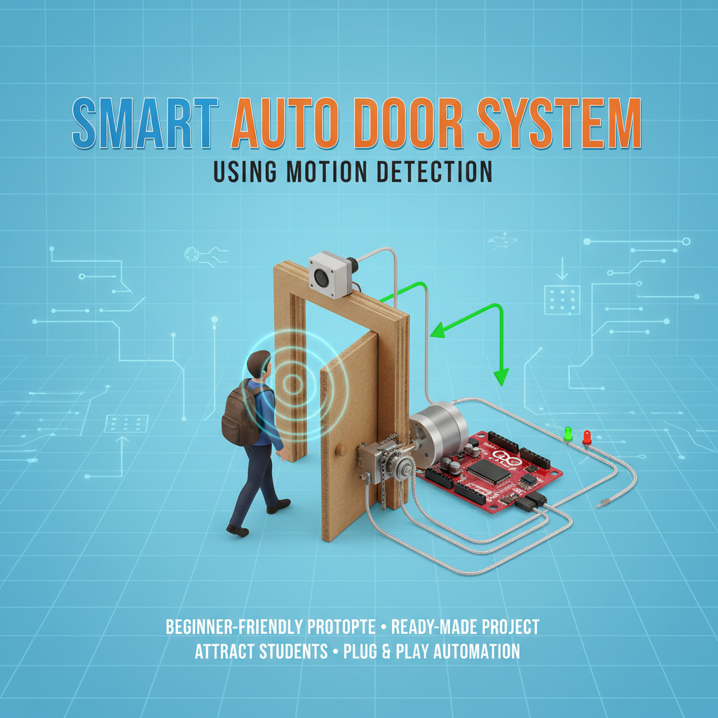 Smart Auto Door System Using Motion Detection 3