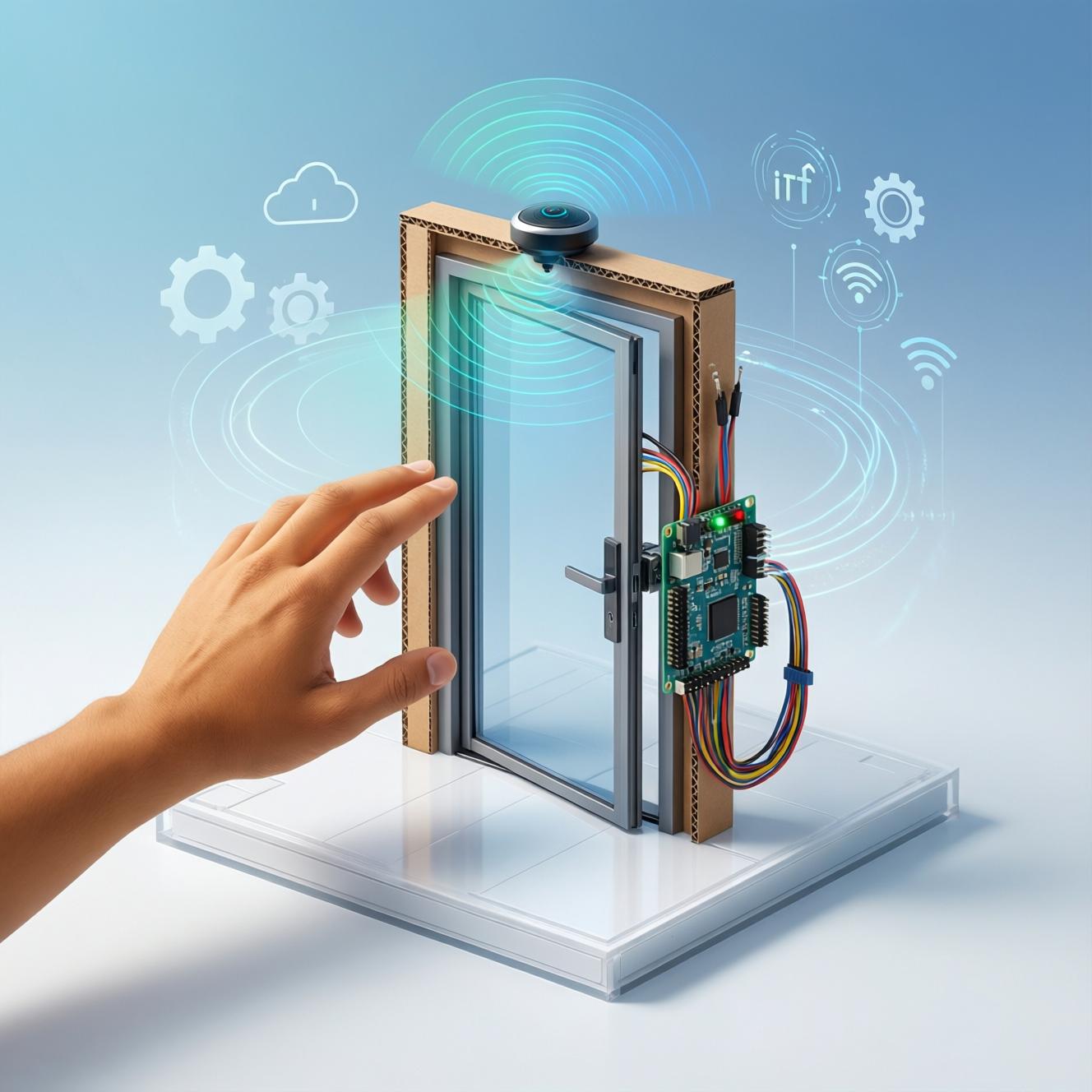 Smart Auto Door System Using Motion Detection 4