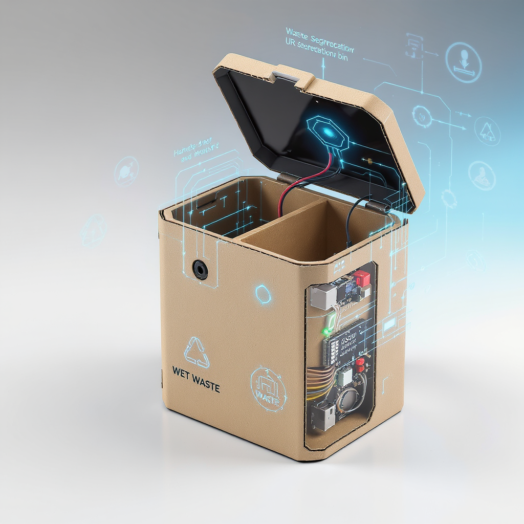 Smart Waste Segregation Bin 1