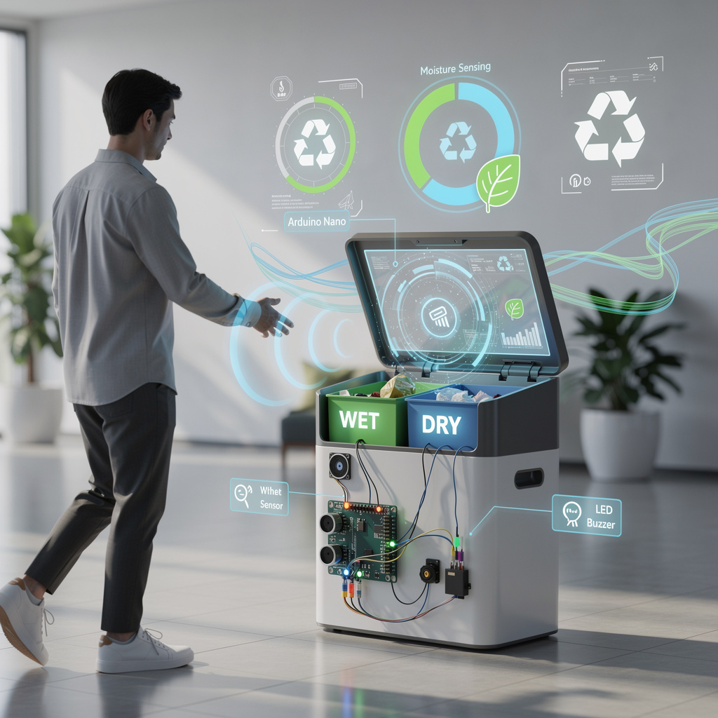 Smart Waste Segregation Bin 3