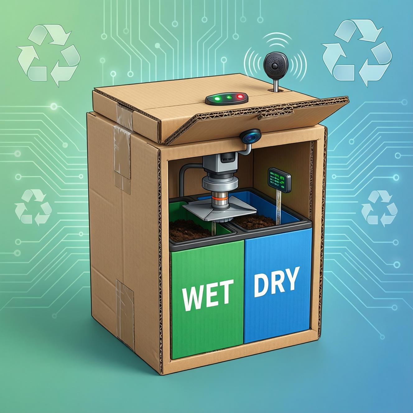 Smart Waste Segregation Bin 4