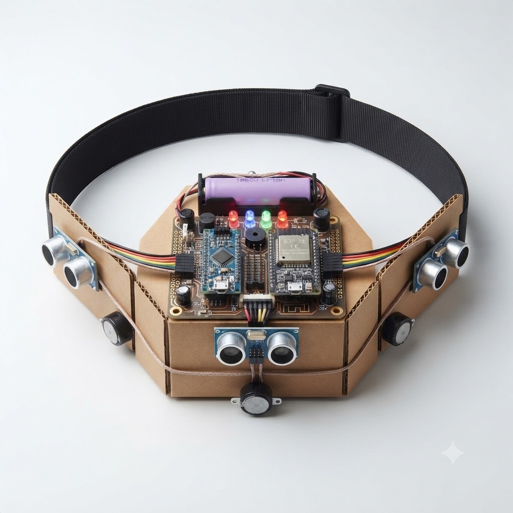 Smart Wearable Navigation Assistant for Blind People