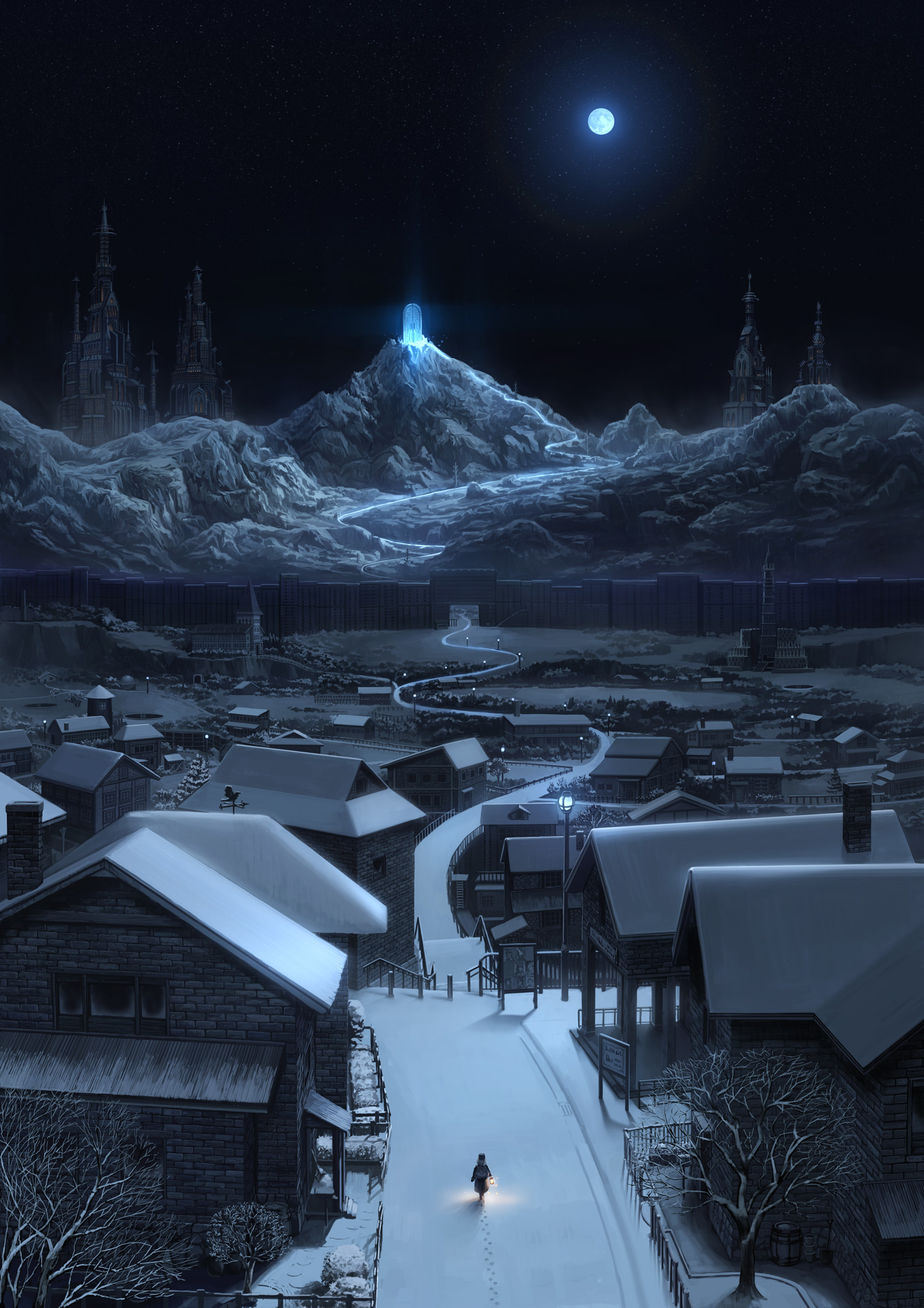 Landscape Anime HD Wallpaper #2587