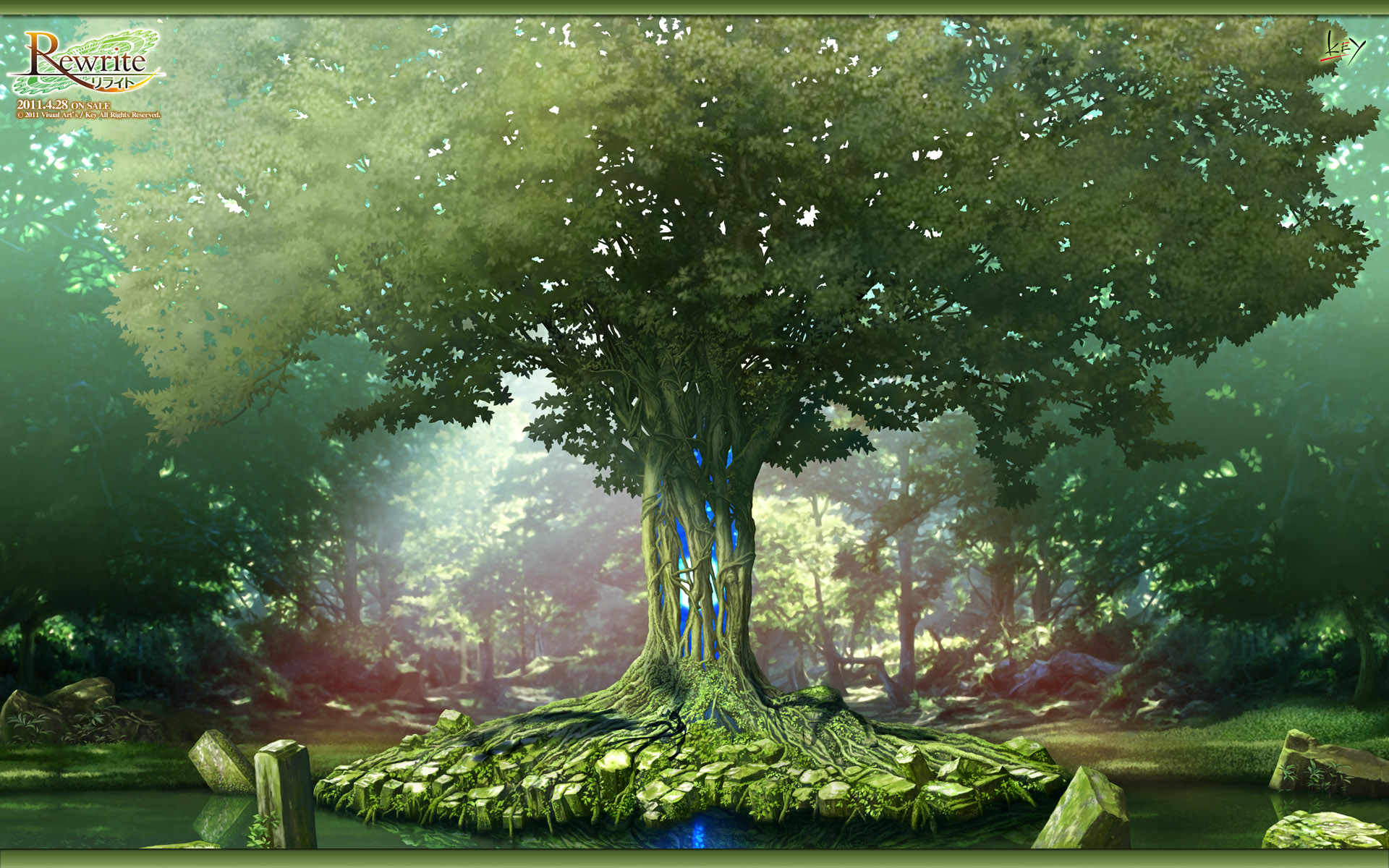 Scenic Anime Full HD Wallpaper #2604