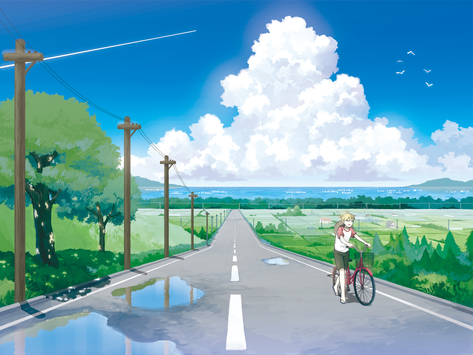 Scenic Anime HD Wallpaper #2601