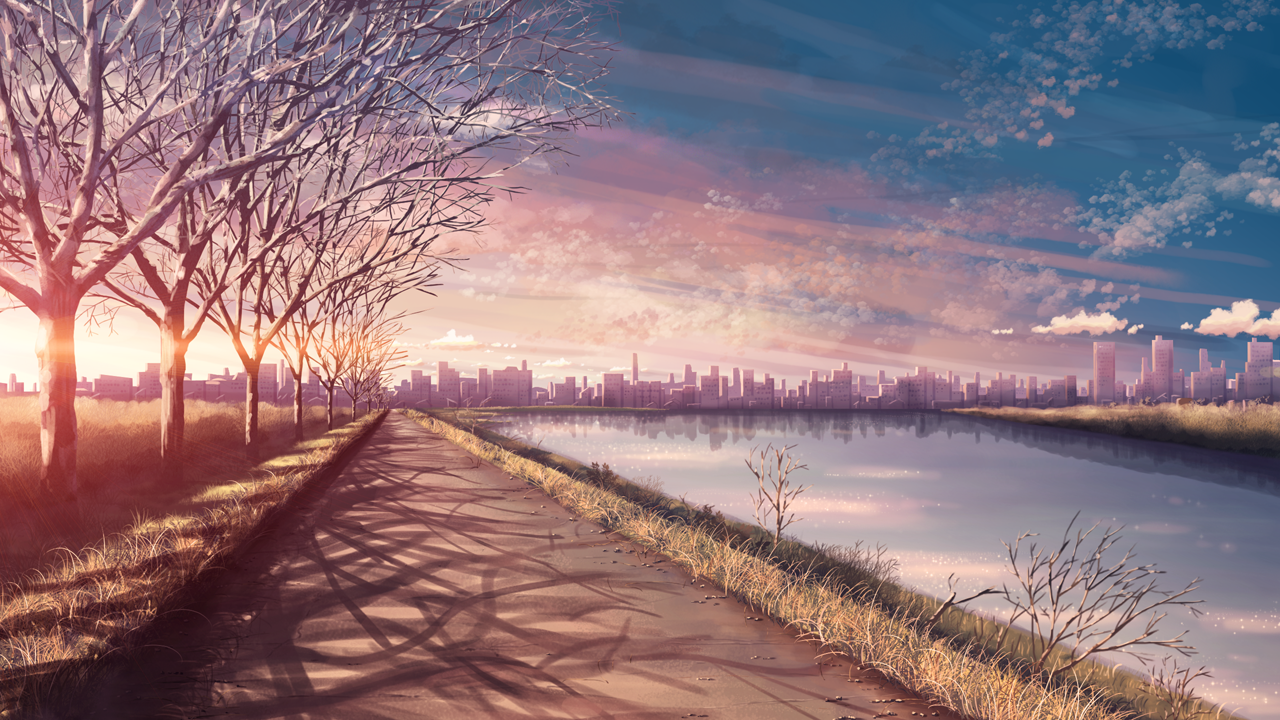 Scenic Anime HD Wallpaper #2599