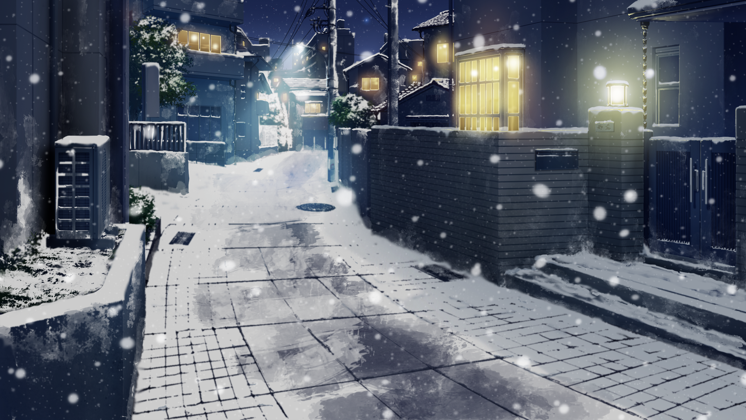 Scenic Anime Full HD Wallpaper #2596