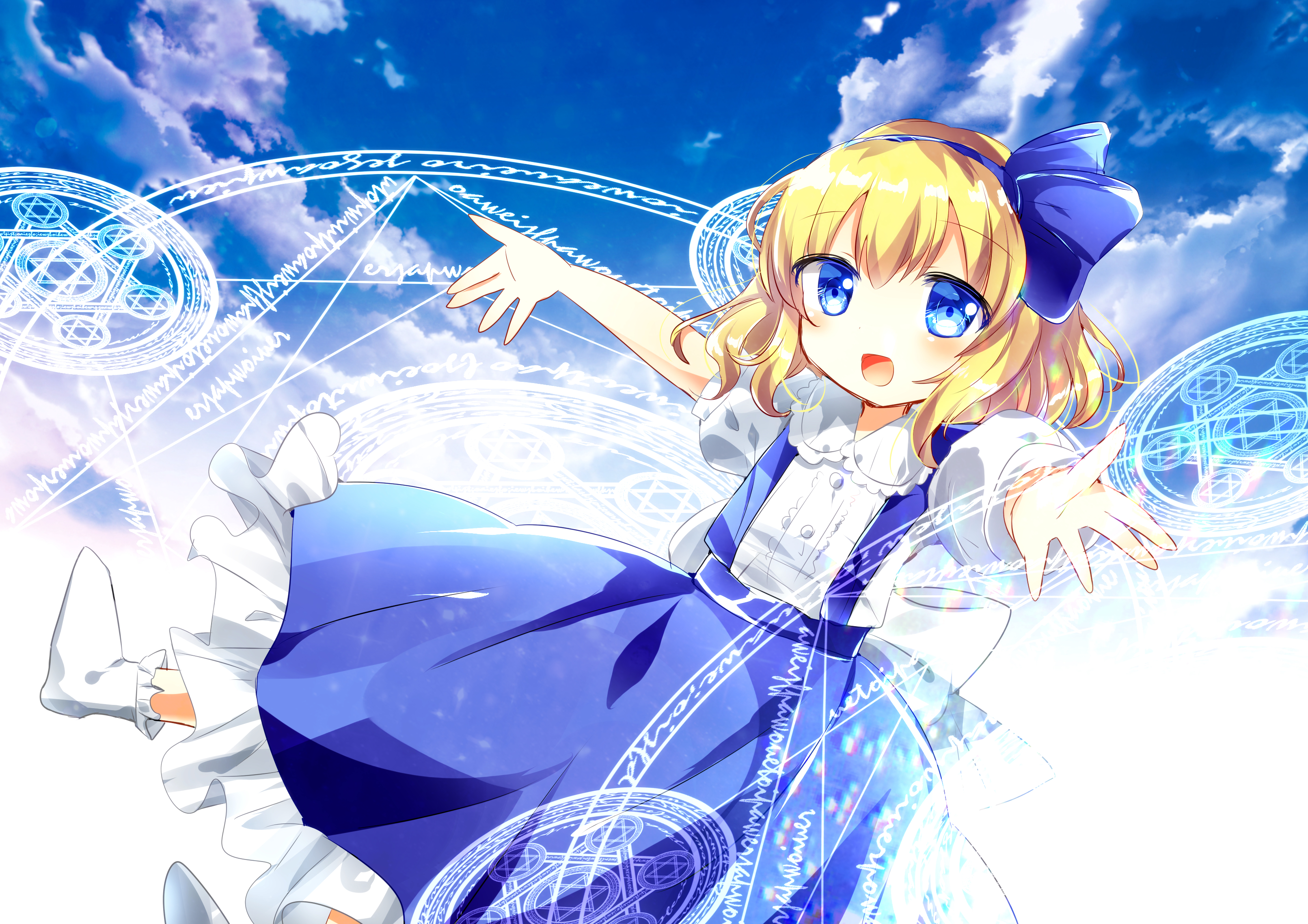 Sky Anime Full HD Wallpaper #2611