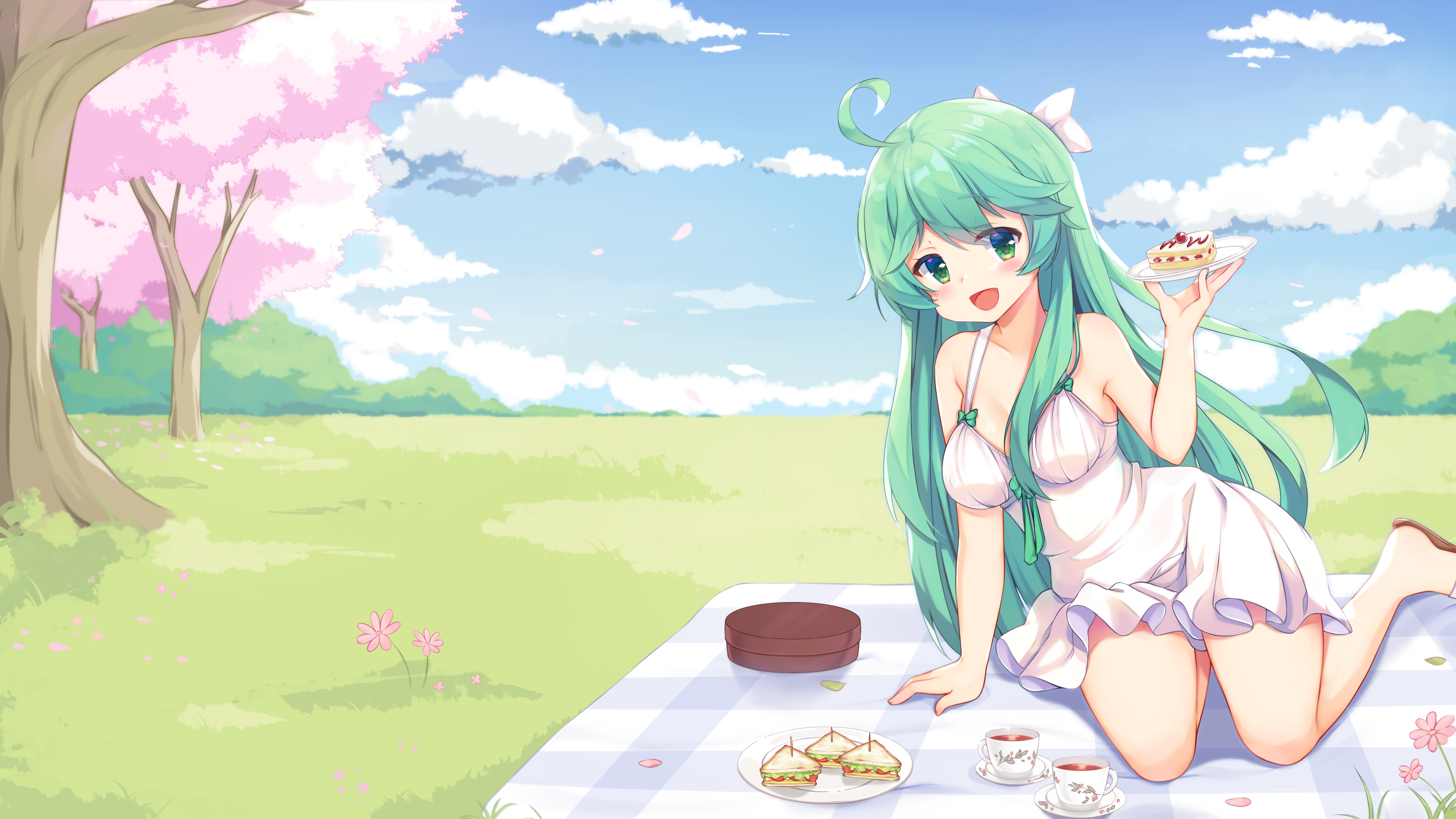 Sky Anime 4K Wallpaper #2732