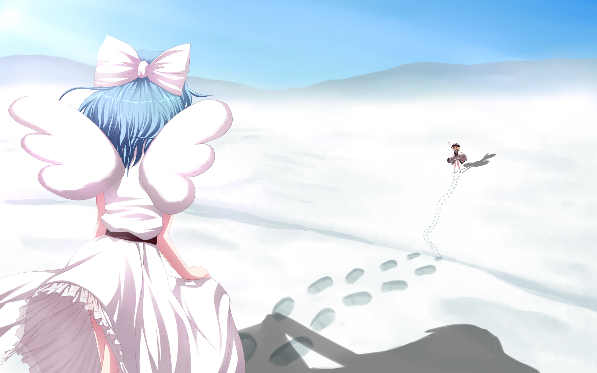 Sky Anime Full HD Wallpaper #2731
