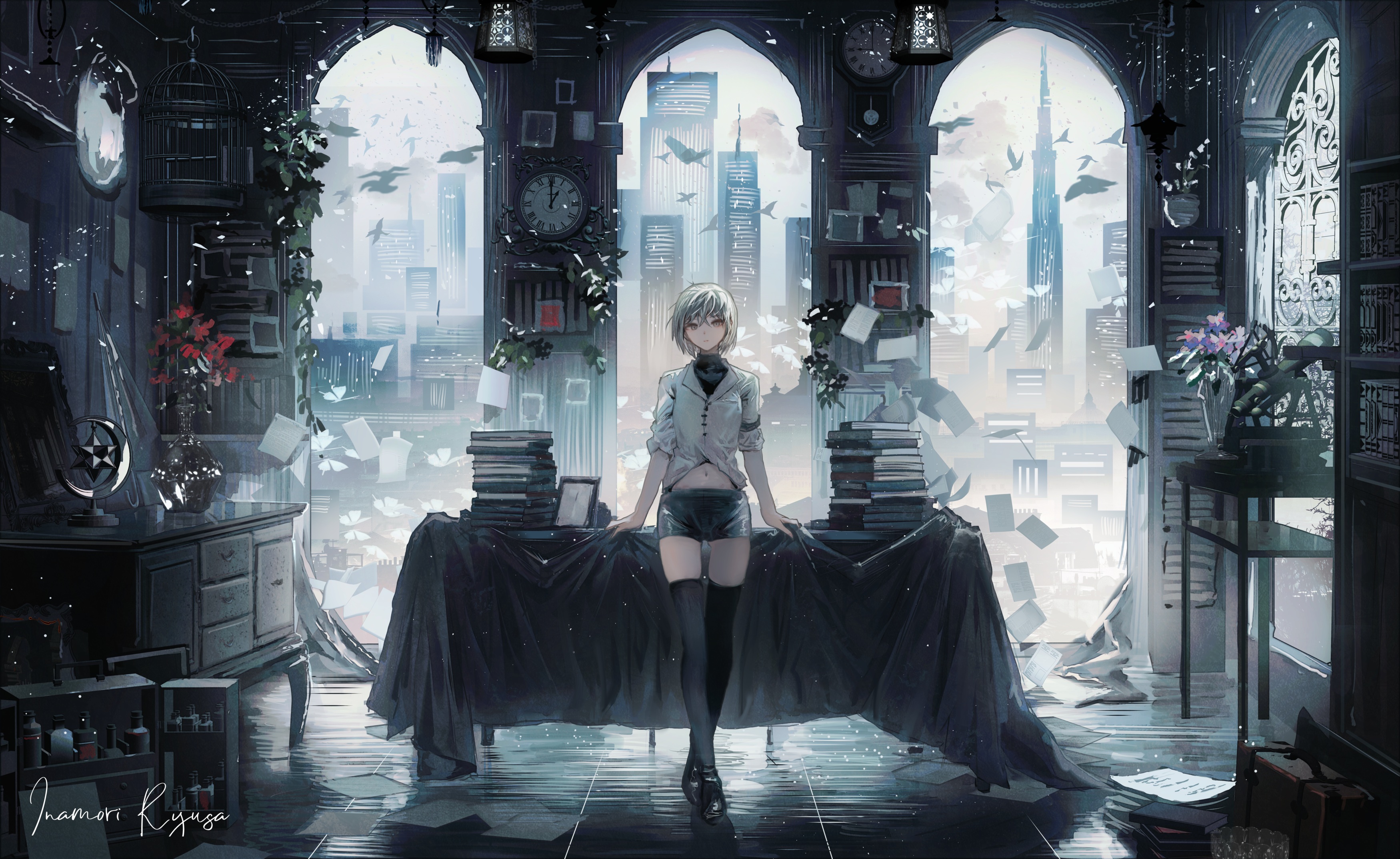 Landscape Anime Full HD Wallpaper #2739