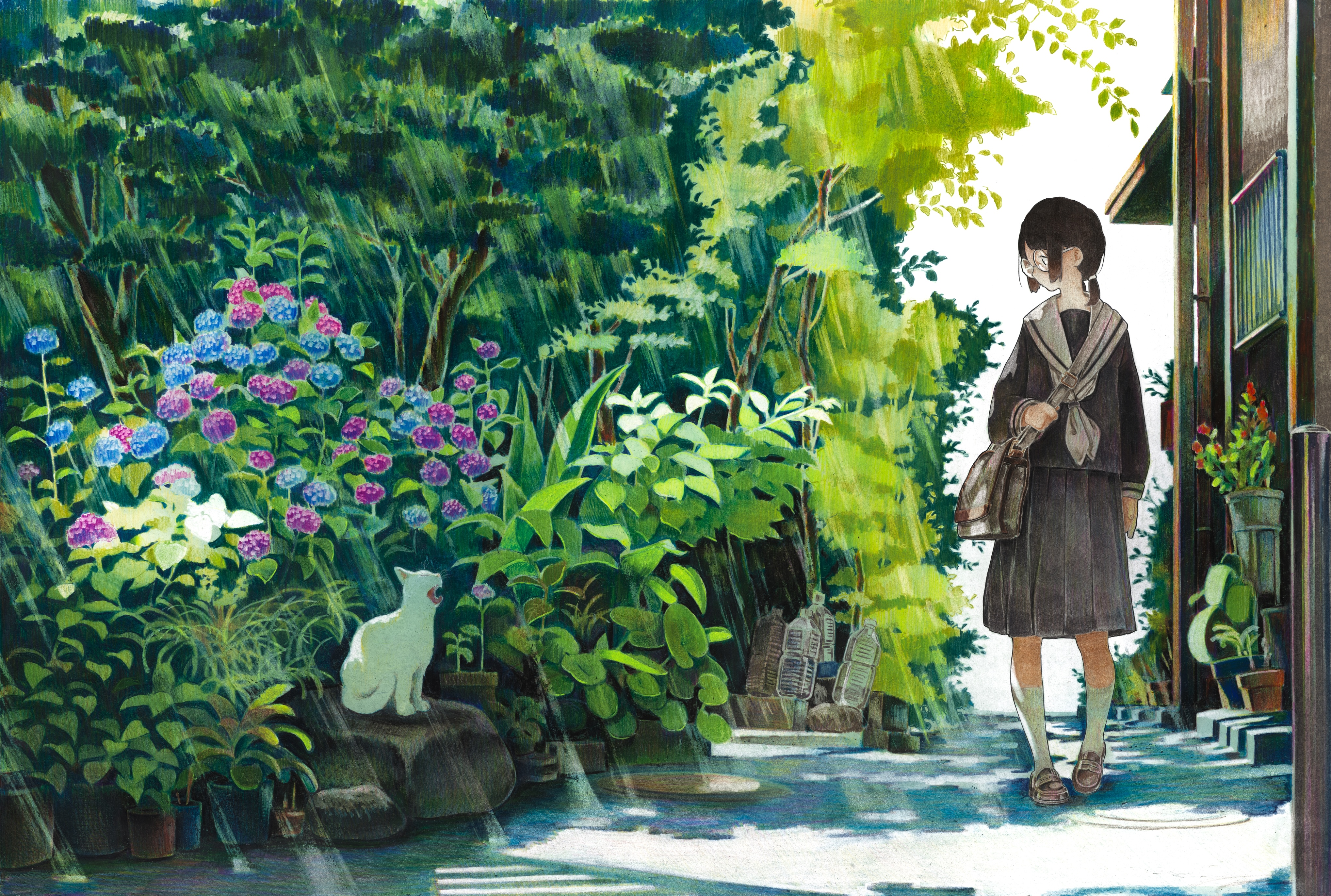 Landscape Anime 4K Wallpaper #2626
