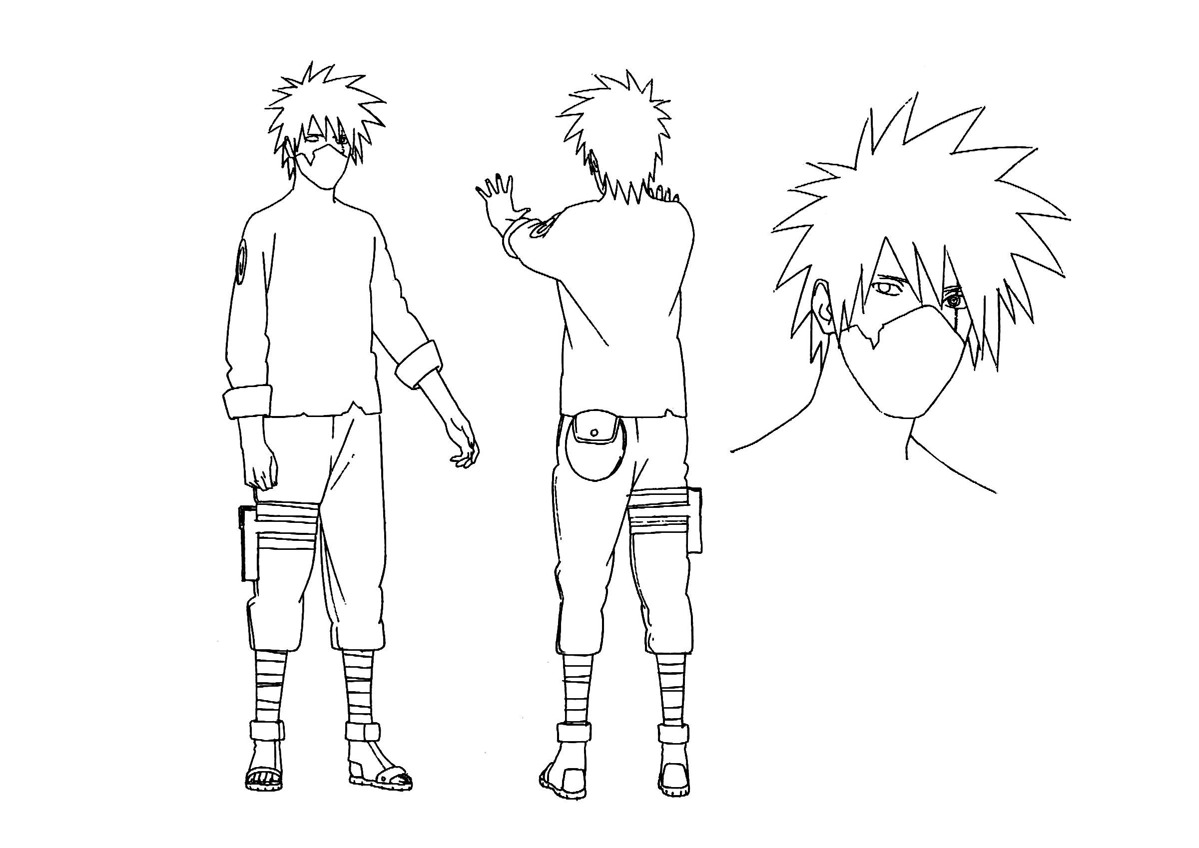Kakashi Wallhaven Full HD Wallpaper #1077