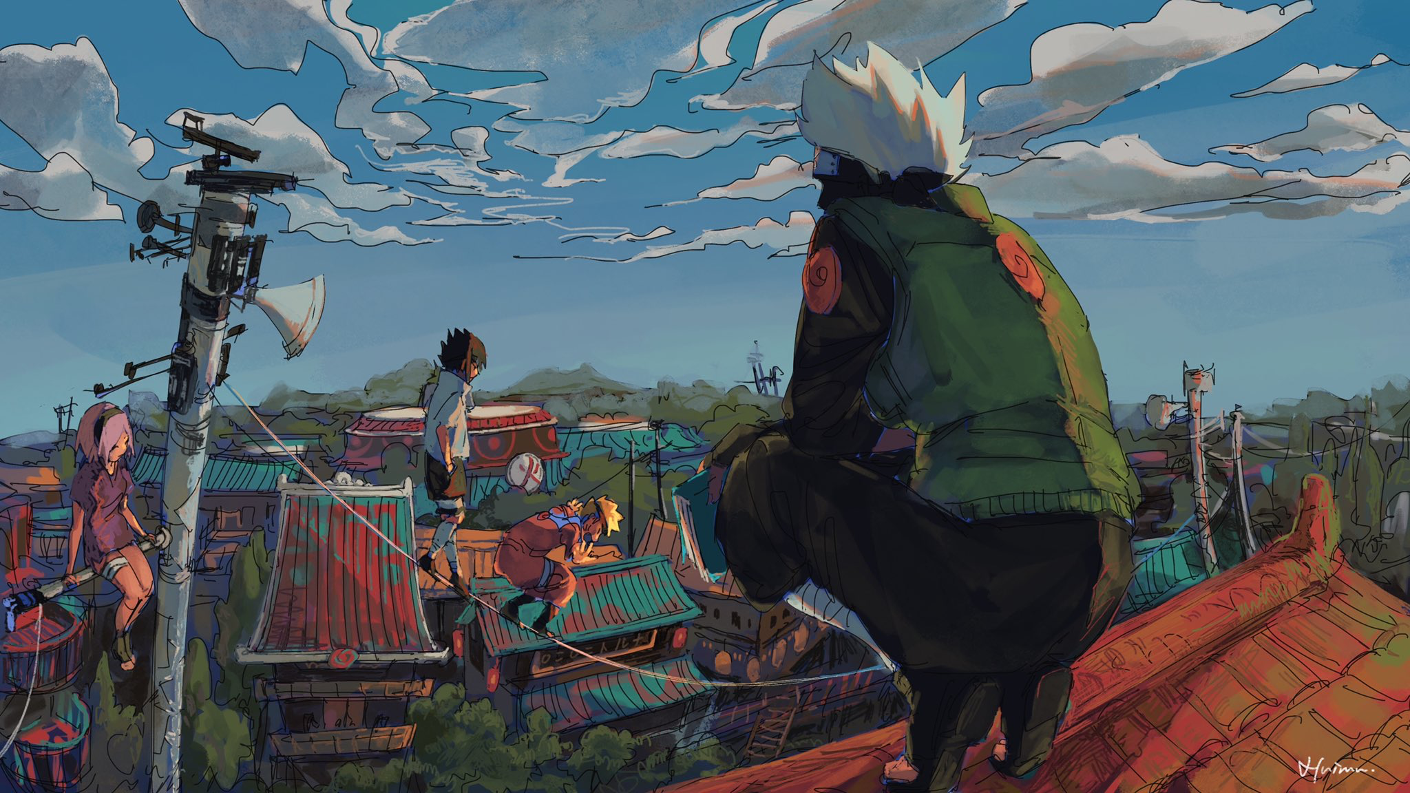 Kakashi Wallhaven Full HD Wallpaper #1084