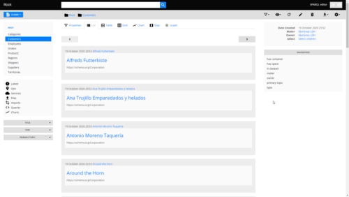 Set-based (parallax) navigation Set-based (parallax) navigation