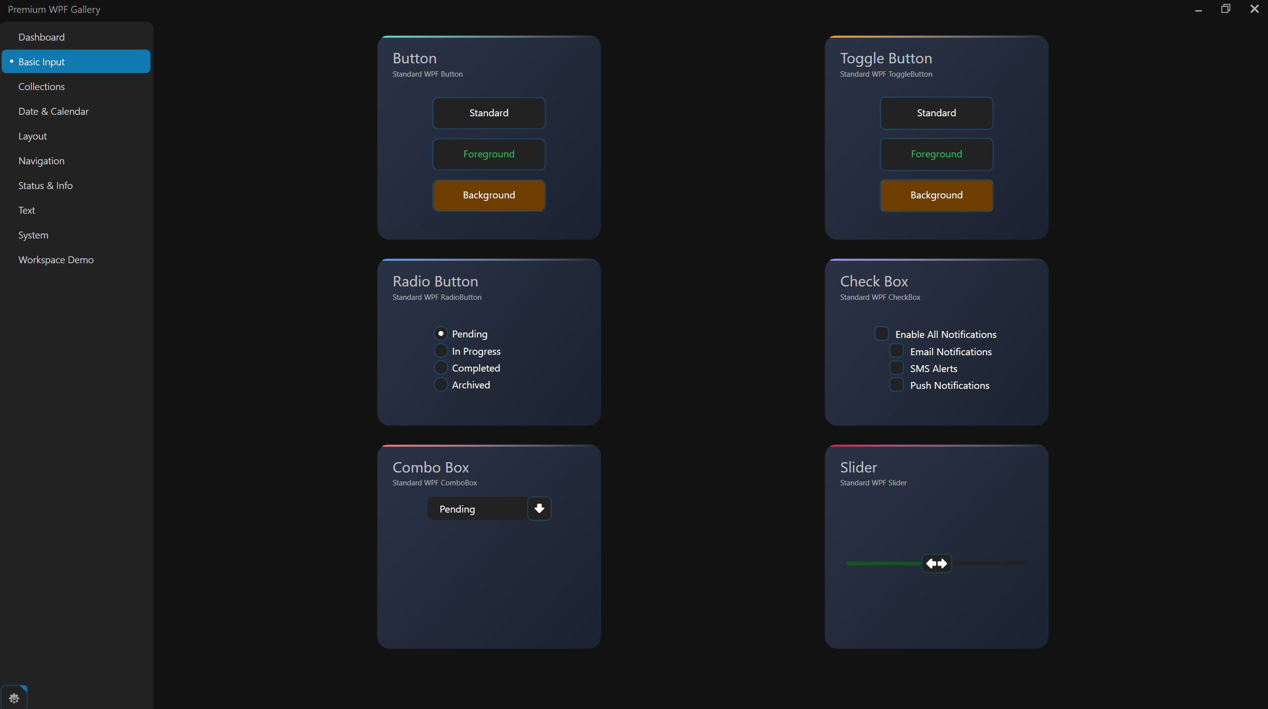 AtomicUI Basic Input