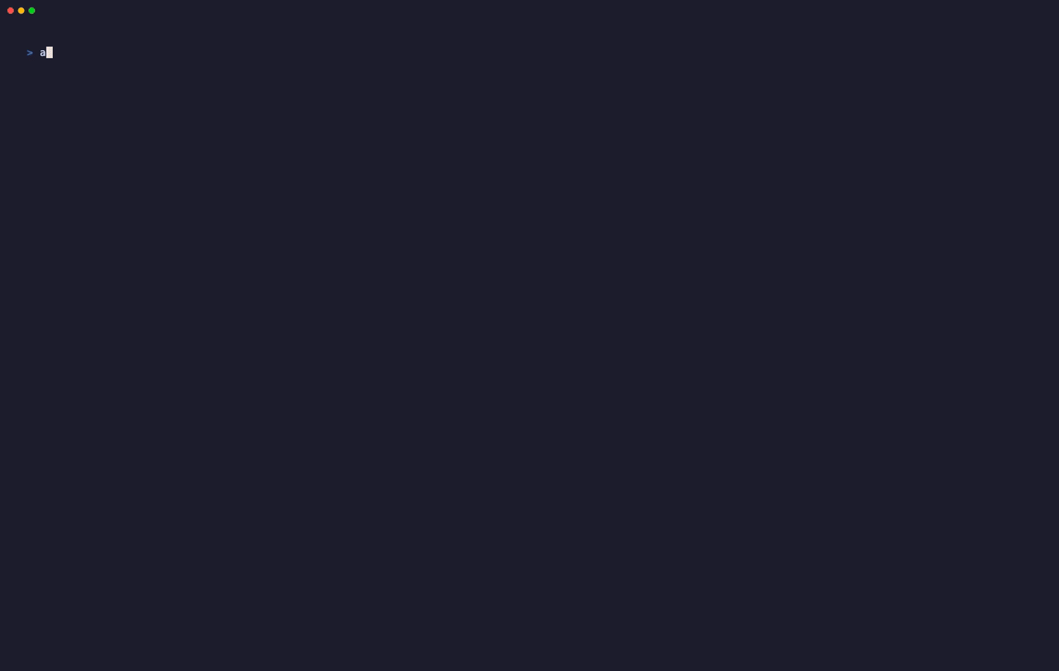 atomic-agent terminal demo
