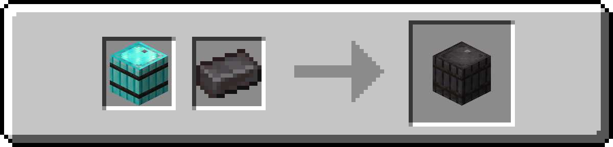 Netherite Barrel Recipe